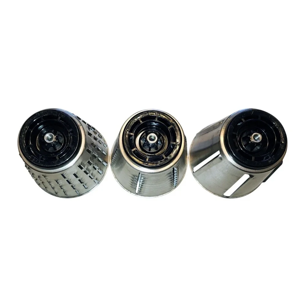 🔥Pampered Chef (3) Rotary Food Processor Shredder Slicer Grater Cones 🔥